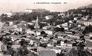 PHILIPPEVILLE - VUE GENERALE -  1908
